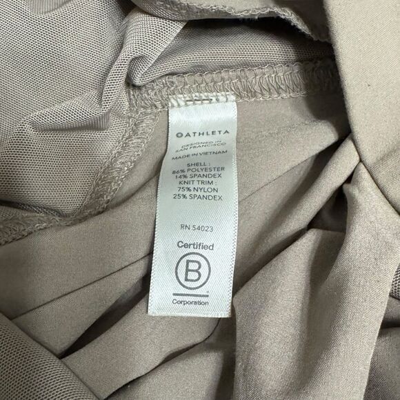 Athleta Attitude athletic casual Pant Tan Size 6 - Picture 6 of 6